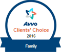Avvo | Clients' Choice Award 2016 | Family